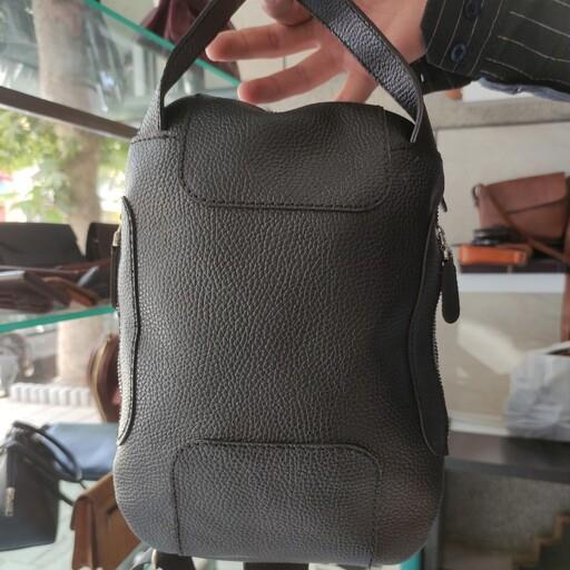 کیف کراس بادی چرم گاوی و دست دوز